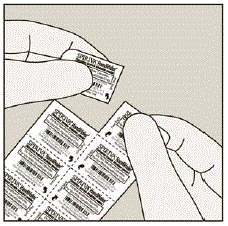 Each SPIRIVA capsule is packaged in a blister - Illustration
